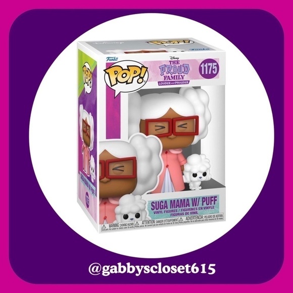 💋 New Funko Pop! The Proud Family! Mama Sugar with Puff - Picture 1 of 8